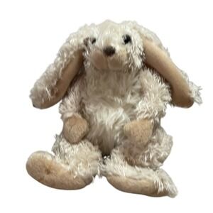 fiesta plush stuffed rabbit small tan‎ Bean Bag Bunnies